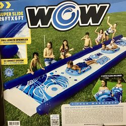 Water Slide 26’x6’ 