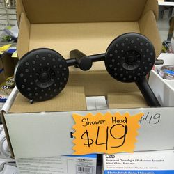 KOHLER Black Shower Head