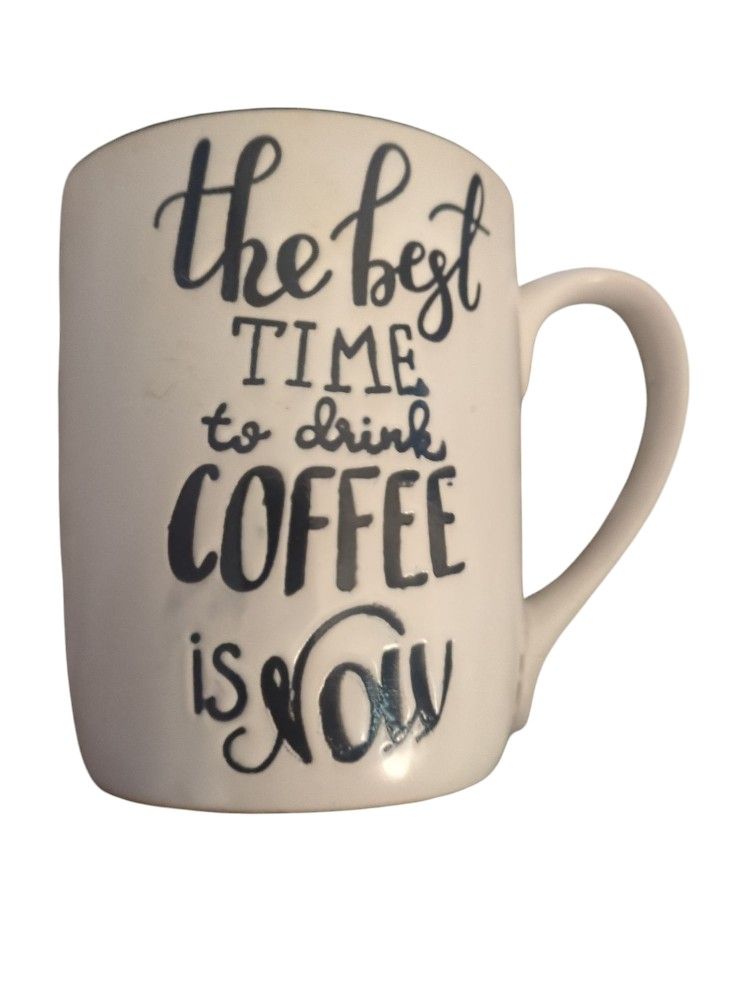 Royal Norfolk" The Best Time To Drink Coffee Is Now" Coffee Mug
