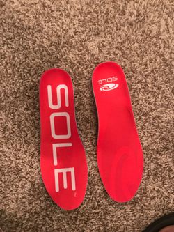 Soles for your feet arches. Condition: Brand New for Sizes 10-12 Men
