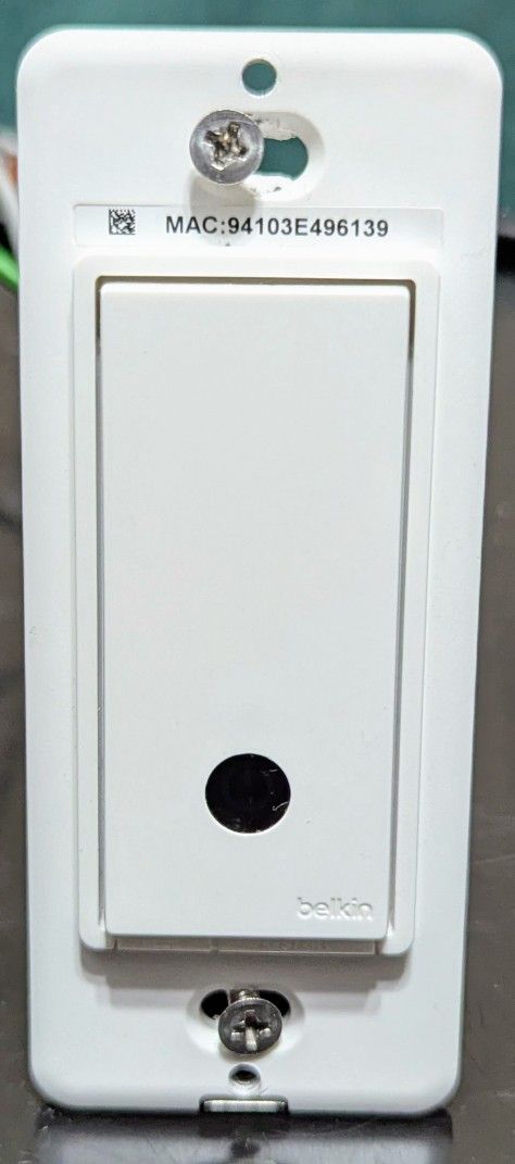 Wemo WiFi Light Switch