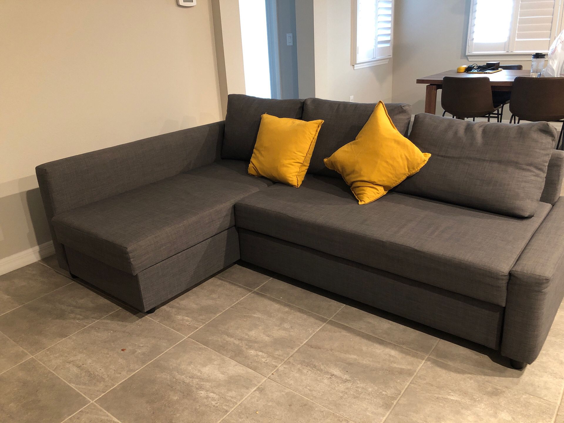 Grey Ikea Couch Available As Oct 27th 