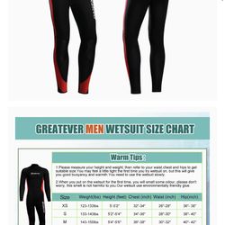 Wetsuit for Men Women,3mm Neoprene Full Body Keep Warm Long Sleeve Back Zip Full Scuba Diving Suit UV Protection,for Surfing Snorkeling Kayaking Water
