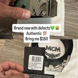 MCM Belt Brand New