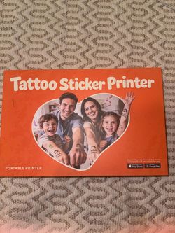 Tattoo sticker  printer