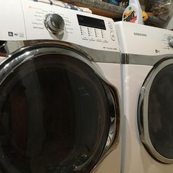 Samsung Electric Washer And Dryer Front Load