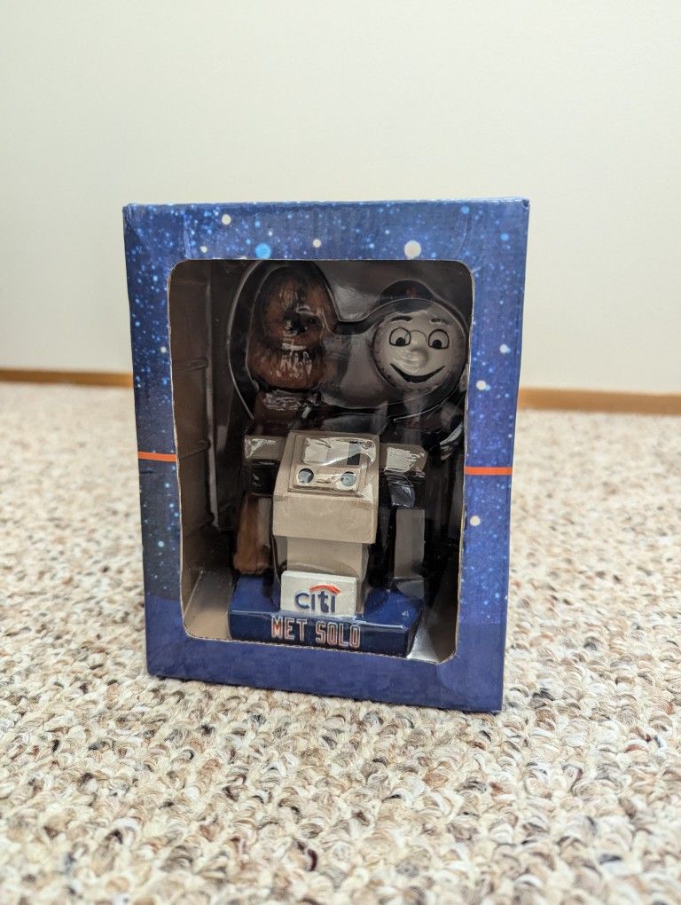 Star Wars Collectible - Mr. Met As Han Solo Bobblehead