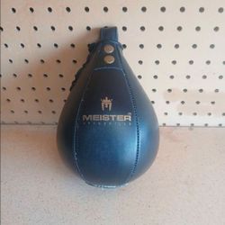 Meister SpeedKills Leather Speed Bag with Lightweight Latex Bladder