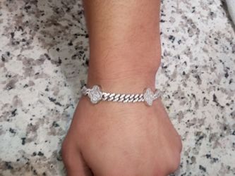 💎 60$ moissanite Van Cleef bracelet