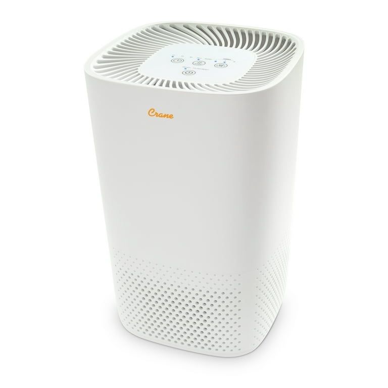 Crane Air Purifier with True HEPA Filter – Quiet, Compact, and Powerful Air Cleaning for Home $19.99