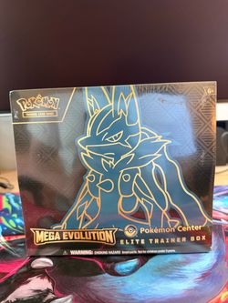 Mega Evolution Lucario Pokemon Center ETB