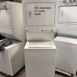 Ge Washer Dryer Stackable 