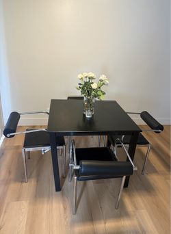 Black Dining Table