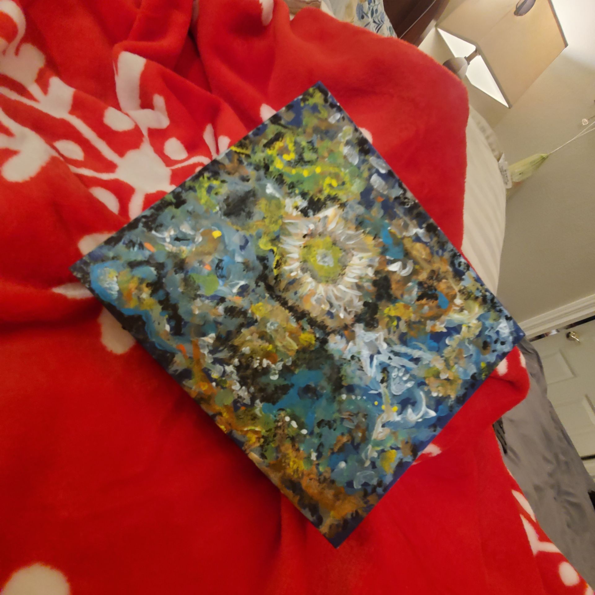 Painted mulit purpose box.