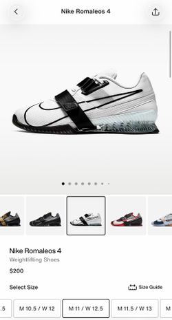 Nike Romaleos 4 weightlifting shoes