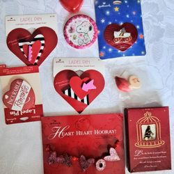 Vintage Valentine's Day Pins, Hallmark  Lot