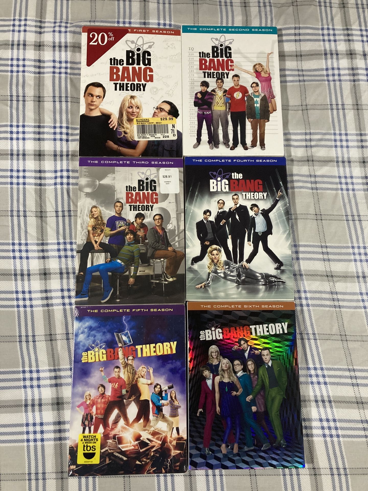 The Big Bang Theory Seasons 1-6