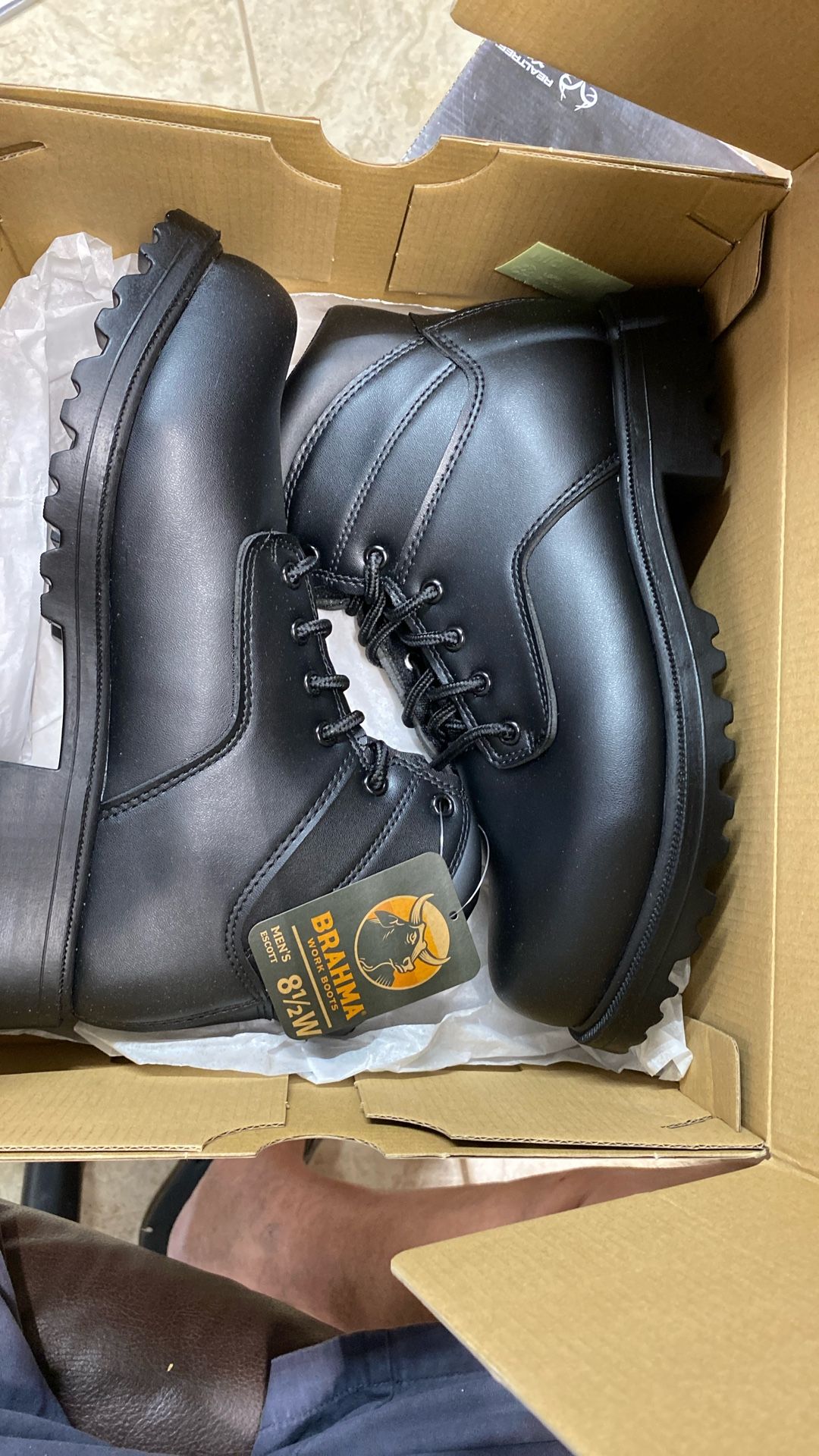 Brahma Work Boots S 8.5