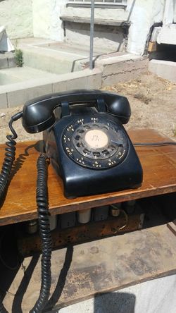 Black Rotary 1960's General Telephone