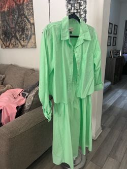 Women’s summer dress with top