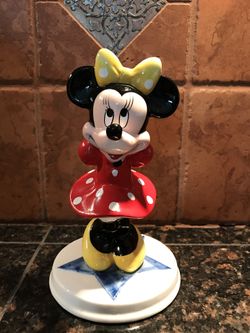 MINNIE MOUSE COLLECTIBLE FIGURINE-HAND-PAINTED