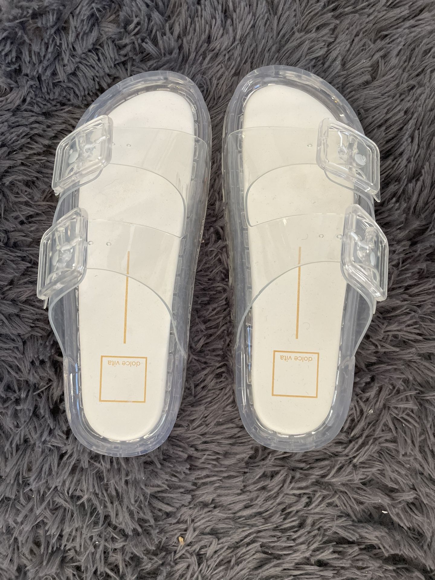 Dolce Vita Julio Slide Sandals Crystal | Women 7