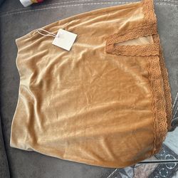 Med Velvet Short Shirt