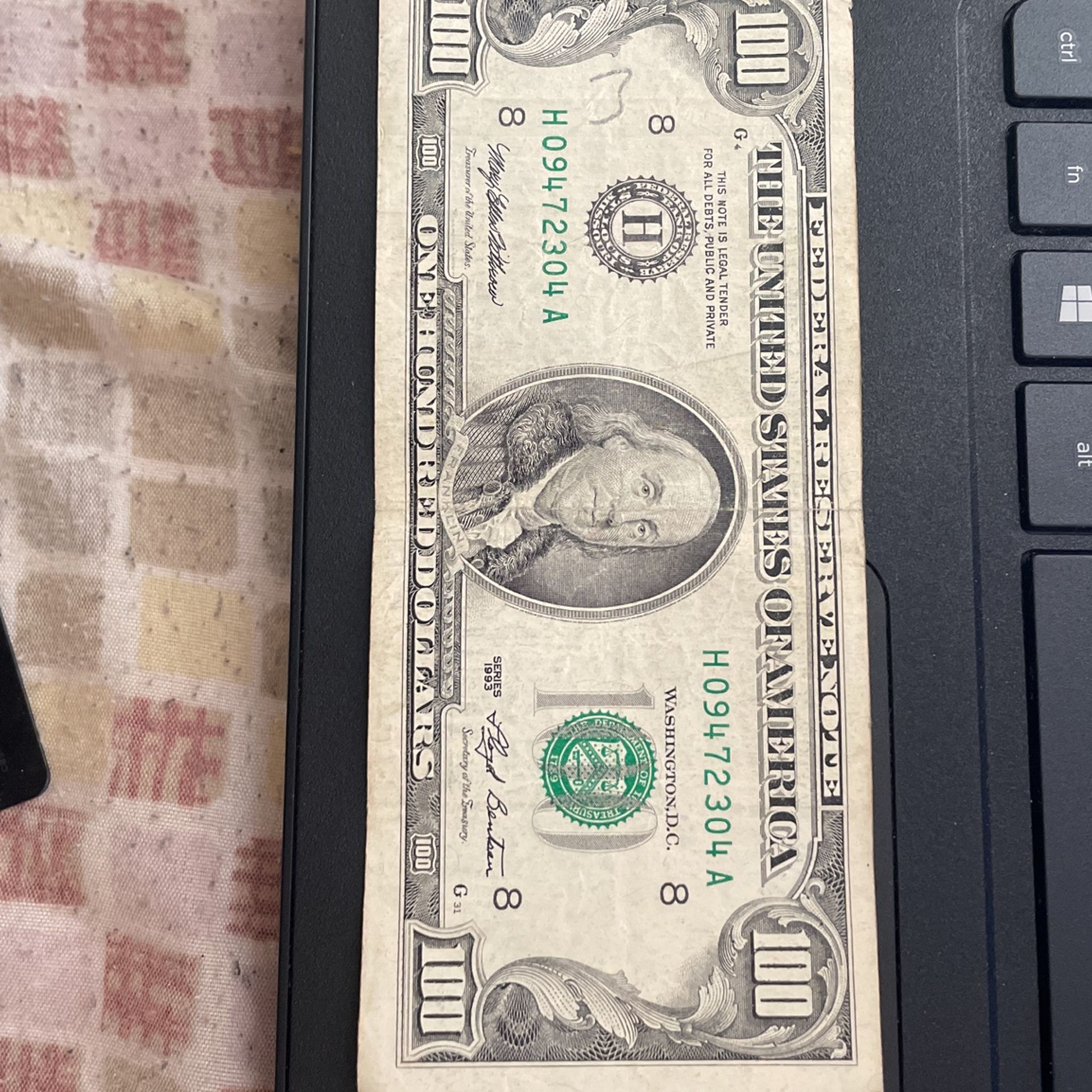 1993 One Hundred Dollar Bill For Sale In East Brunswick NJ OfferUp
