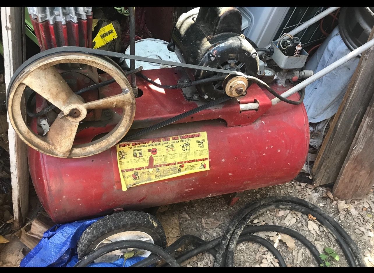 Reduced $ 120v Horizontal Air Compressor