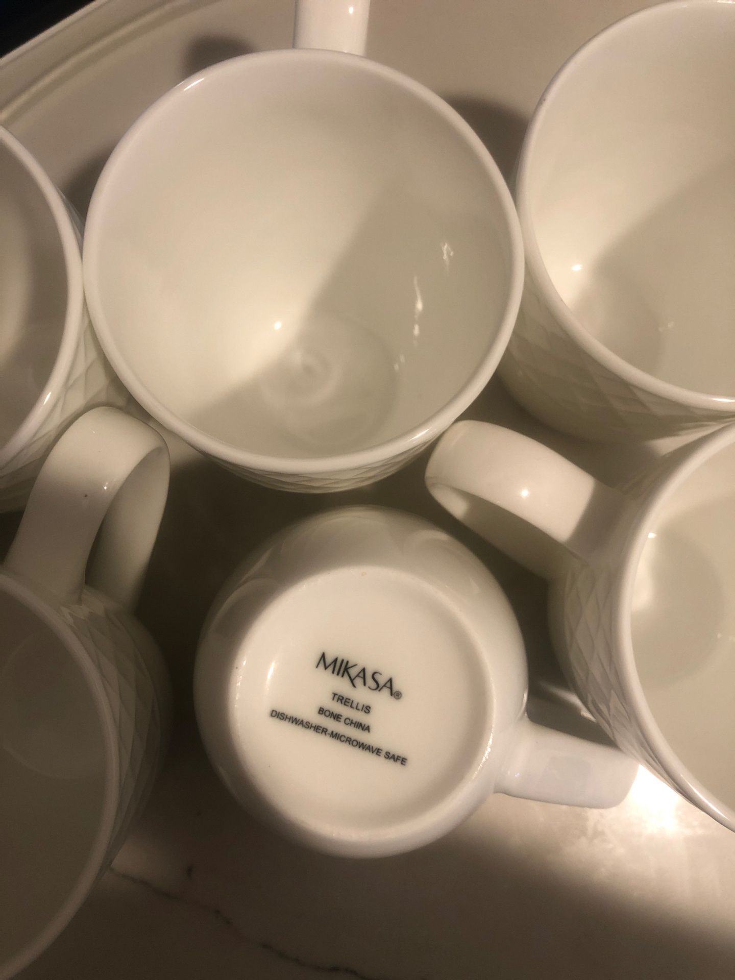6 mikasa tea cups