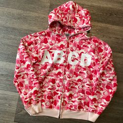 Jose Wong Abcd Full Zip Up Hoodie 