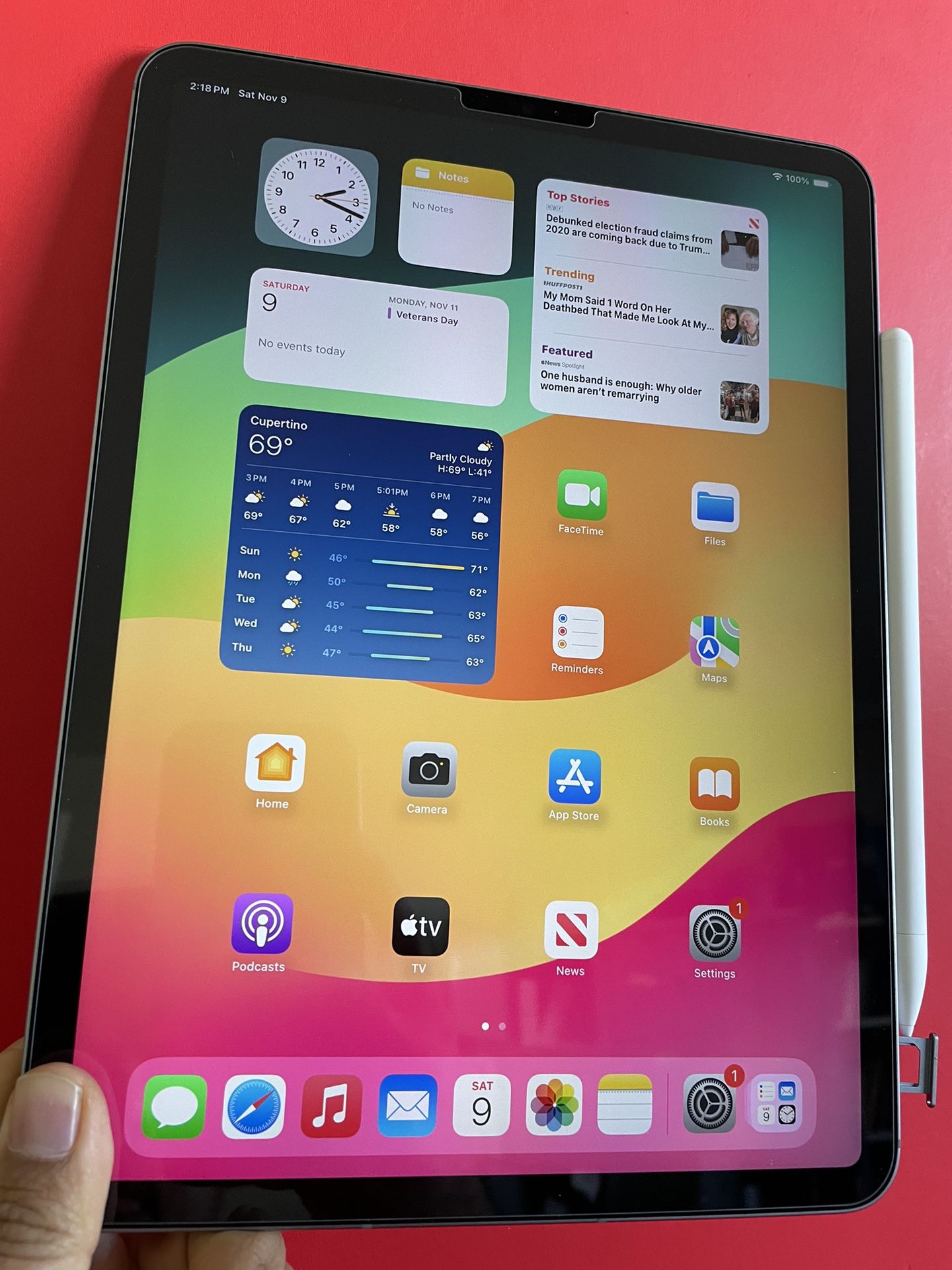 128GB Apple IPad Pro 11” 4th Generation (2022 Model / M2 chip) Wi