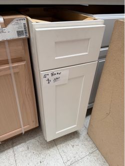 White kitchen cabinets base