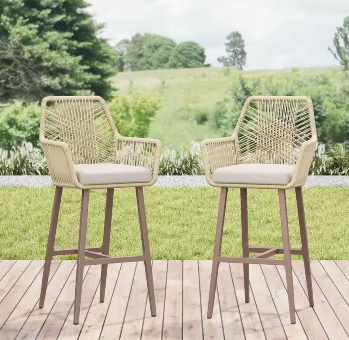 30” Boho Counter Height Stools - H24Y