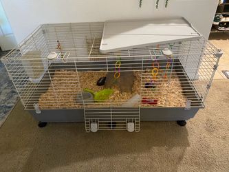 Cage for guinea pigs rabbits