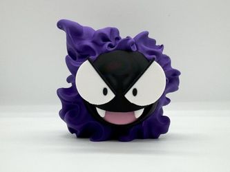 Gastly 3D Print Model Pokemon
