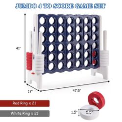 Jumbo 4-to-Score Giant Game Set