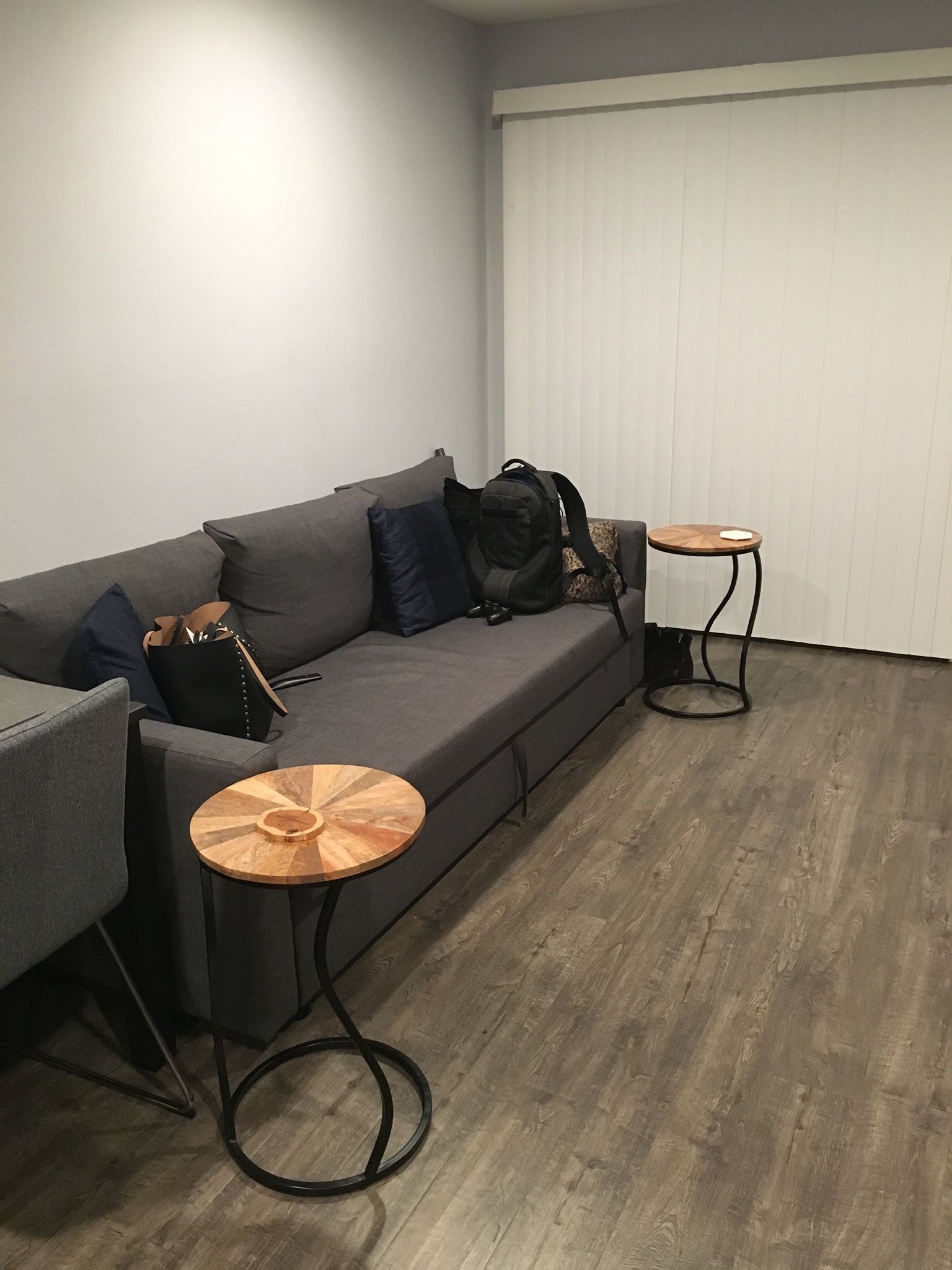 FRIHETEN Sleeper sofa, Skiftebo dark gray