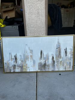 City Painting Picture Frame