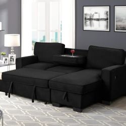 MARCOS Sectional With Pull-Out Bed 😍 Financing Available💰