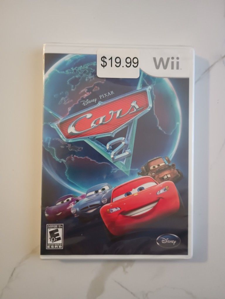 Disney Pixar Cars 2: The Video Game (Nintendo Wii, 2011) Brand New SEALED