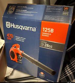 Husqvarna 125B 28-cc 2-cycle 470-CFM 170-MPH Gas  HANDHELD BLOWER