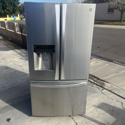 Refrigerator Kenmore Stainless Steel 