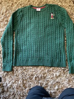 Disney Mickey Mouse cable stitch pullover sweater