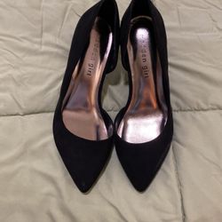 Black Madden Girl Heels Size 6.5