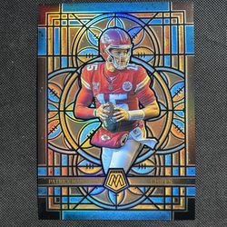 2025 Panini Mosaic Stained Glass Patrick Mahomes II #13 Oversized Jumbo Chiefs