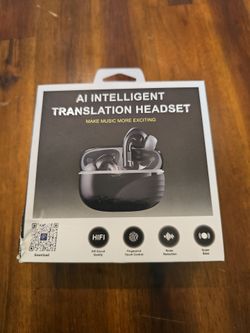 AI Intelligent Translation Headset