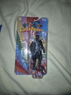 DC Super Friends Batman Red Platinum McFarlane Action Figure