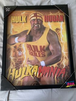 Hulk Hogan Wwe Pop Creations 16x20 Frame Portrait 