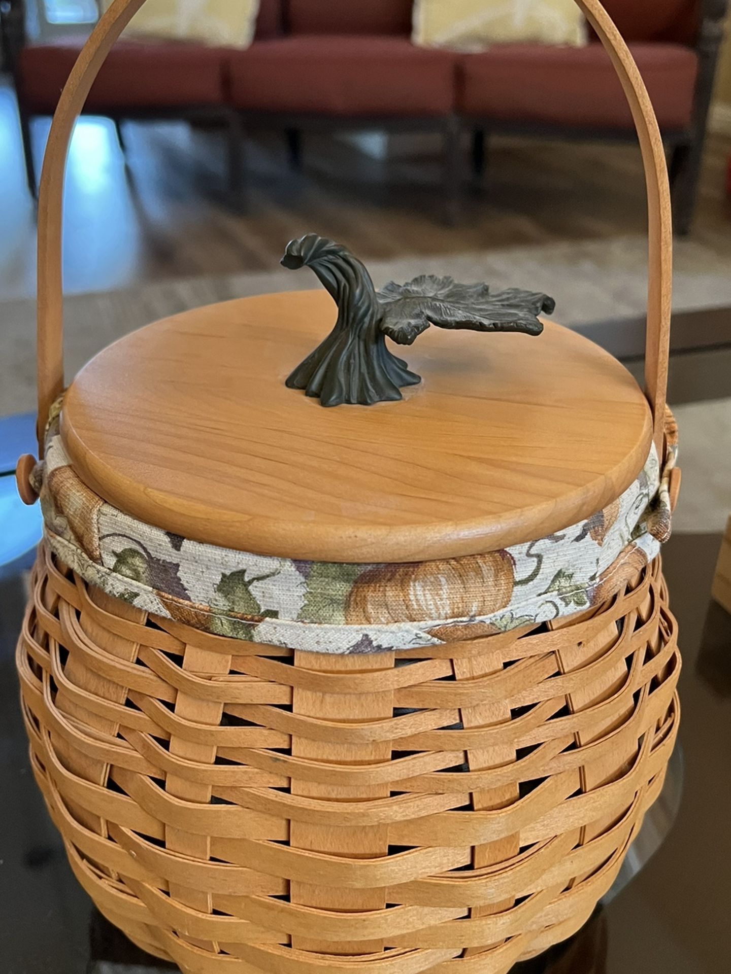 Longaberger Basket Pumpkin